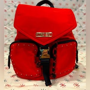 Victoria Secret Medium Backpack Red and Black